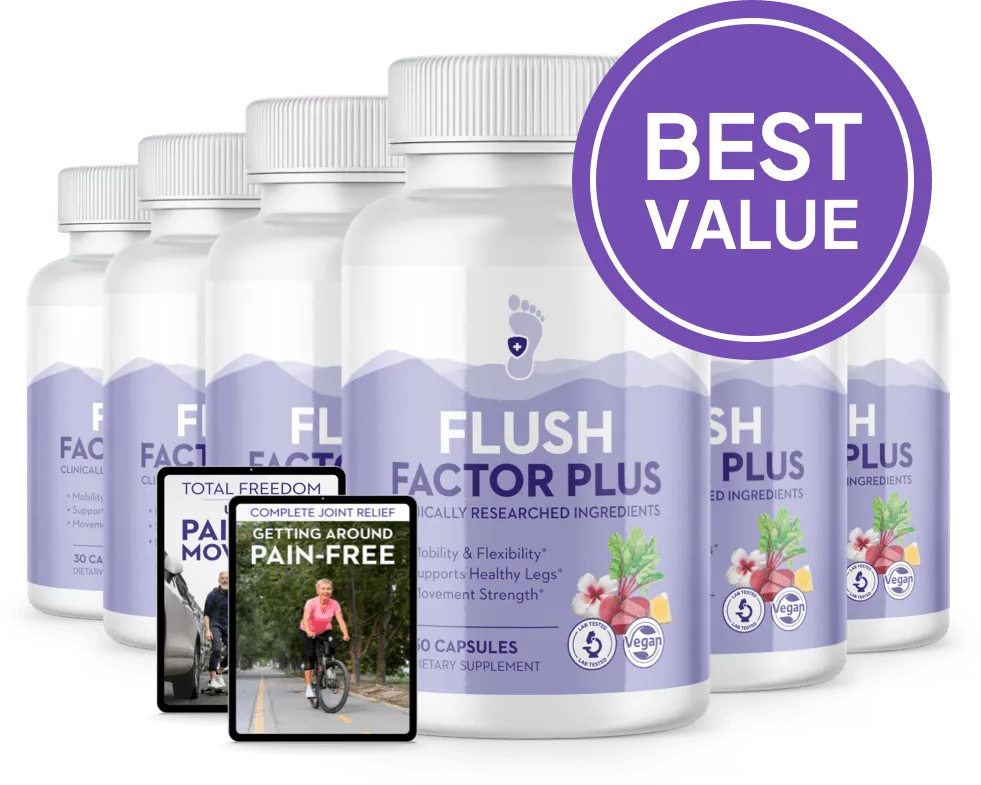 Flush Factor Plus 6 Bottles