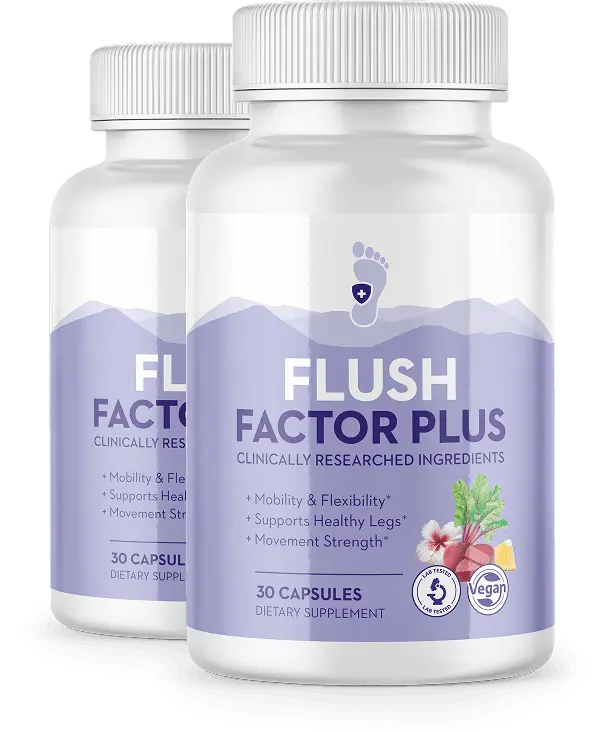 Flush Factor Plus bottle